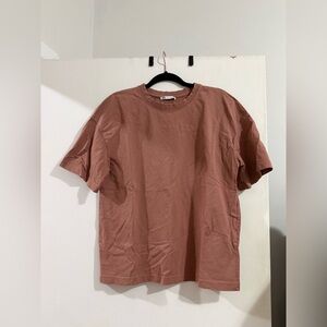 Zara Short Sleeve Tee in Muave